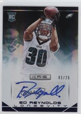 2014 Rookies & Stars Longevity Sapphire Signatures 1/25 Ed Reynolds Auto 0c3