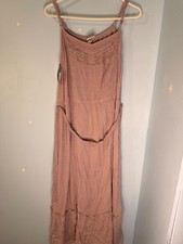 Knox Rose XXL Maxi Dress Purple Mauve Boho Swiss Dot Lace NWT 2017 Target