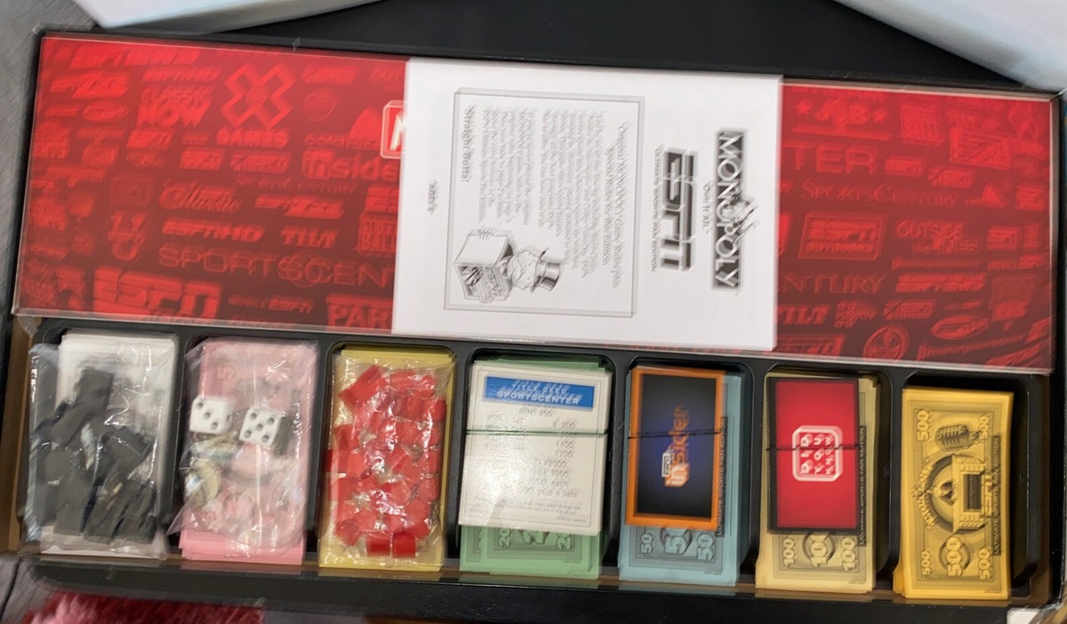 ESPN Monopoly Ultimate Sports Fan Edition - Complete. | eBay