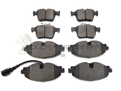 VW Tiguan 2016-2020 Front & Rear Brake Discs And Pads Kit – Check Sizes 312mm/300mm