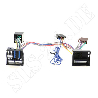 Skoda VW SEAT AUDI Quadlock Parrot THB FWD FSE Radio Adapter mit ISO Stecker
