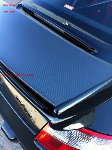Rear Spoiler Wing Blade Fit for Porsche 997 Fiberglass Unpainted GT3 Style - Picture 5 of 12
