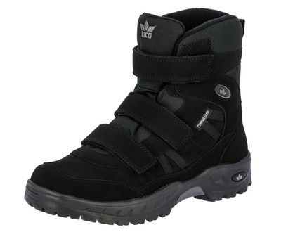 Winterboots schwarz LICO Wildlife V Klettverschluss Comfortex-Klimamembrane Herr