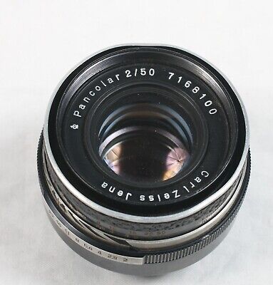 Carl Zeiss Jena 50mm f/2 Pancolar RARE M42 version 68100 | eBay Carl Zeiss Jena 50mm f/2 Pancolar RARE M42 version 68100 | eBay