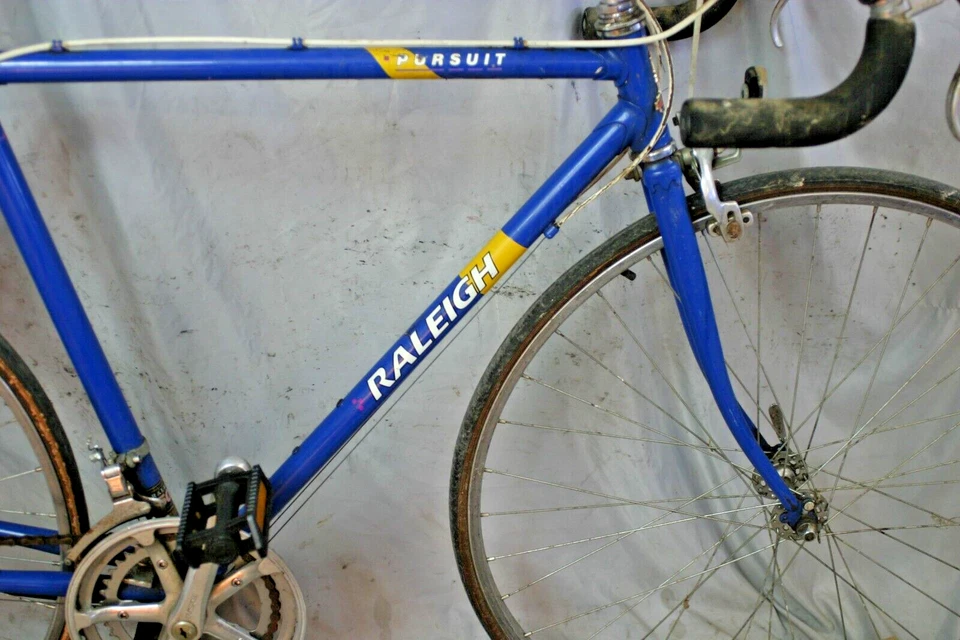 1984 Raleigh Pursuit Road Bike Small 54cm 502 Chromoly Steel Suntour USA Shipper - Image 4 of 4