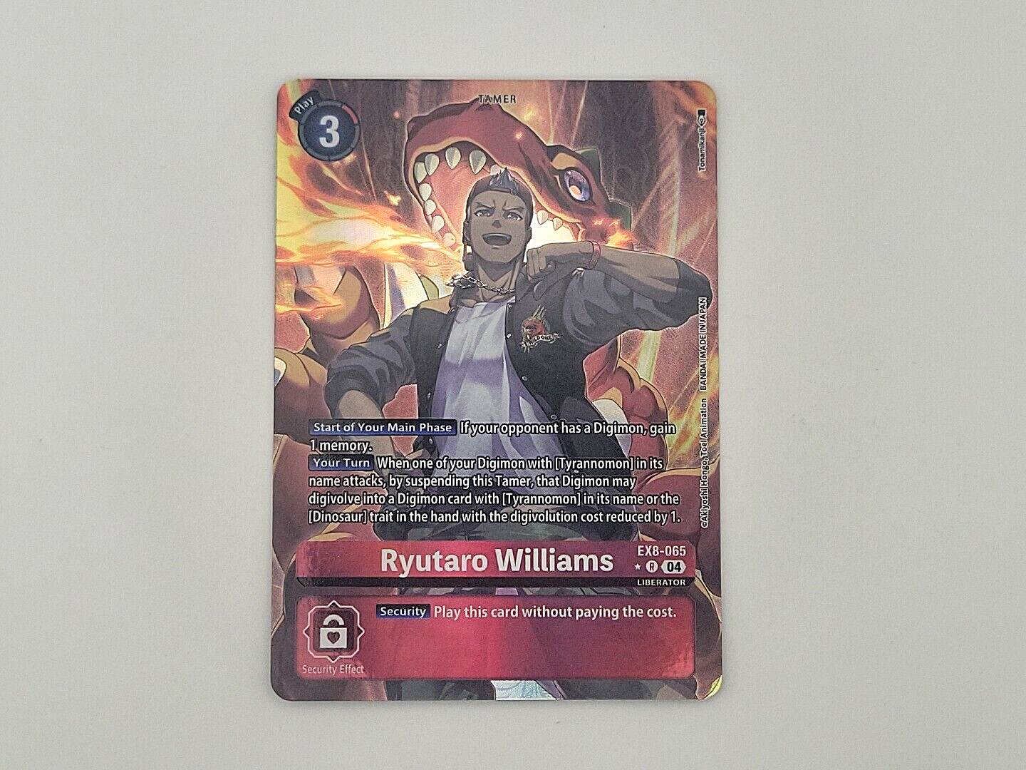 Digimon TCG Ryutaro Williams (Alternate Art) - Chain of Liberation