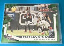 2020 Panini Donruss Elite Deshaun Watson Field Vision GREEN FOIL Texans #5 SP 🔥