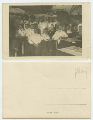 60891 - Christmas on Board - Group Picture with Sailors - Undated Photo