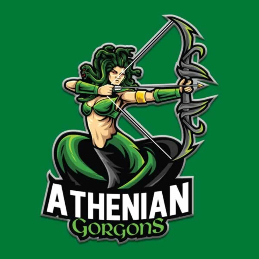 Athenian Gorgons (Medusa) Mythical Hockey Jersey