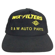 Vtg Wix Filters Racing Hat Dana Logo Auto Part USA Snapback Trucker Baseball Cap