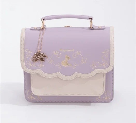 Disney Princess Tangled Rapunzel Satchel 3way Shoulder Bag