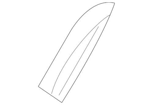 Cubierta lateral izquierda para Nissan Maxima 2009-2014 (P/N 65837-9N00A)