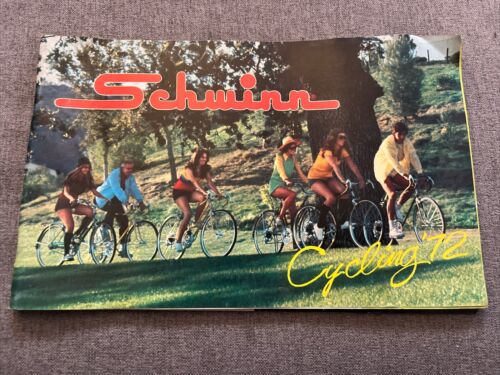 Schwinn 1972 Original Bicycle Sales Catalog Bikes Paramount Stingray 72 Vintage - Picture 1 of 14