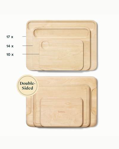 "Caraway Small Double-Sided Cutting Board 10x7"" FSC Birch Food-Safe Finish" - Picture 3 of 7