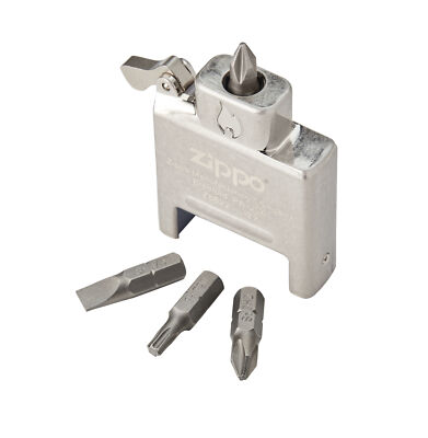 Zippo Bit Safe 4-in-1 Screwdriver Lighter Insert, 65701 | eBay