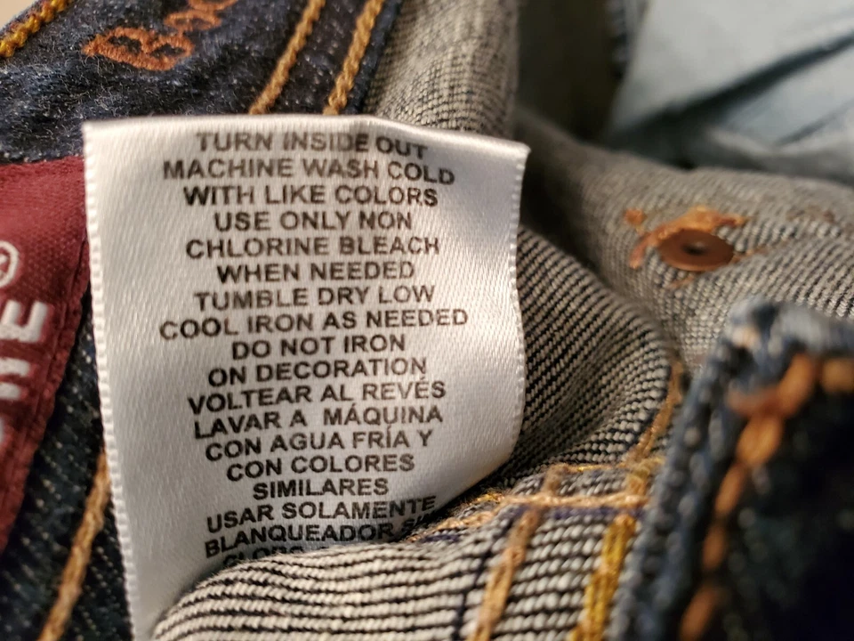 Jordache Womens Jeans Pants Size 12 Blue Bootcut - Image 3 of 4