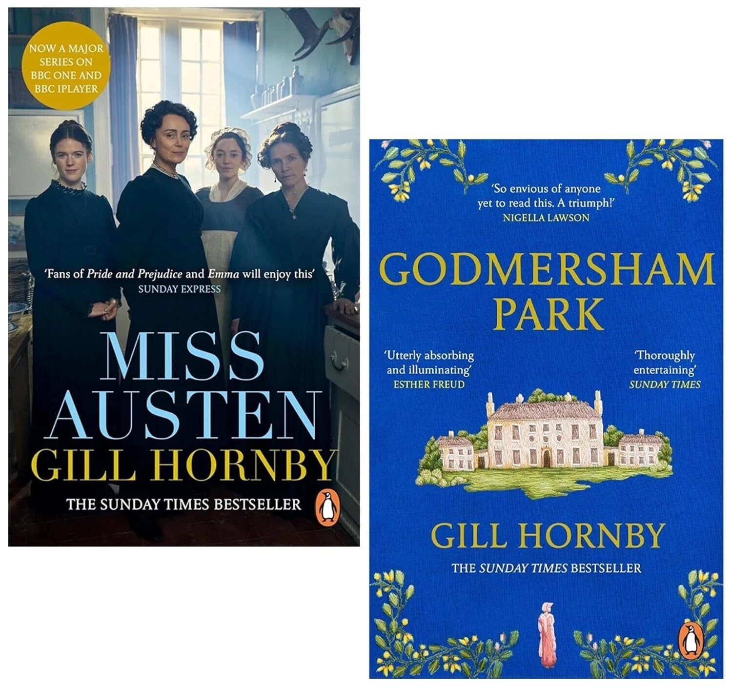 Penguin Miss Austen & Godmersham Park By Gill Hornby 2 Books Collection Set - Fiction - Paperback - Image 4