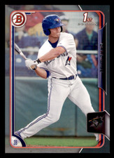 2015 Bowman Draft Carl Wise  Silver  SN092/499 #139 Toronto Blue Jays