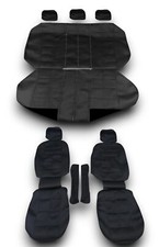 Schonbezüge Sitzbezüge Bezüge Set für Skoda Rapid Spaceback schwarz
