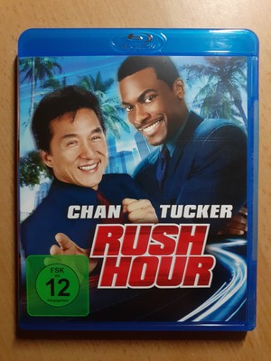 Rush Hour - deutsche Original Blu-ray - Komödie Kult - Chan - Top Zustand !