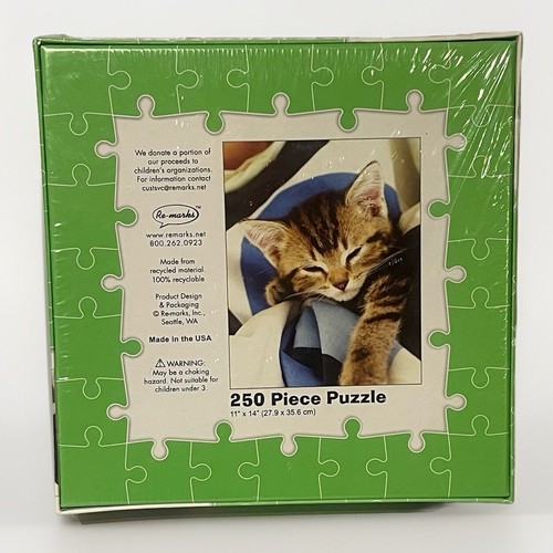 Re-Marks Puzzle per gattini tabby a riposo 250 pezzi made in USA - Foto 2 di 3