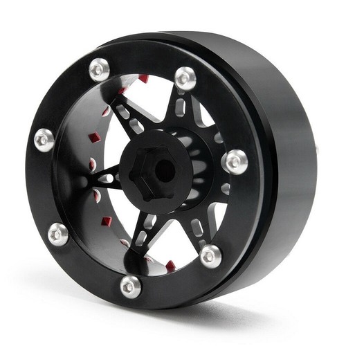 1/4pcs 2.2" Aluminium Beadlock Wheels for 1/10 RC Crawler Wraith TRX-4 D90 SCX10 - Afbeelding 4 van 16