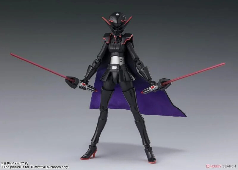 BANDAI S.H.Figuarts SHF AM & KARRE Star Wars Visions Action