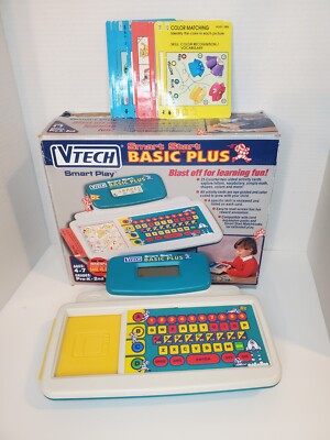 Vtech Smart Start Basic Plus With Box And Cards Working 