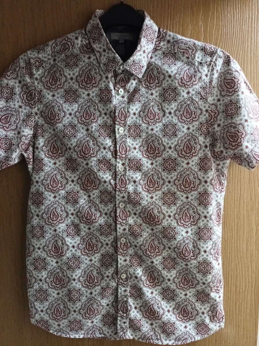 ted baker paisley shirt