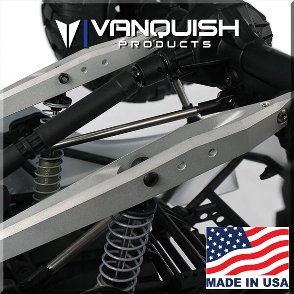 Vanquish VPS07351 Clear Anodized Trailing Arms Axial Yeti - Image 2 of 4