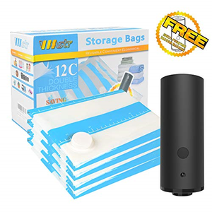 vacuum bag travel pump