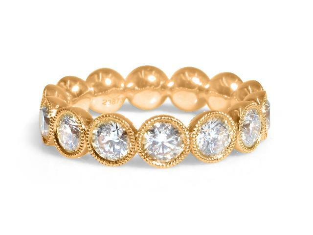 3.01cts Diamond Bezel Set Eternity Band