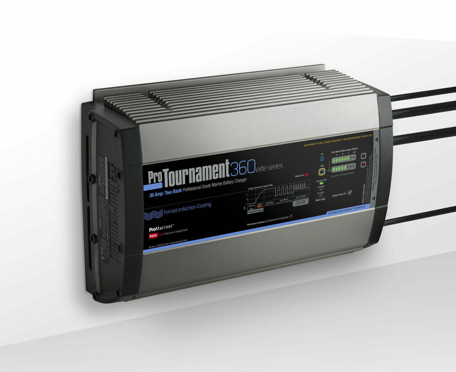 Details zu  Pro Mariner 52036 Protournament 360 Elite Wasserfest Batterie Ladegerät 36 Amp Begrenzter Verkauf