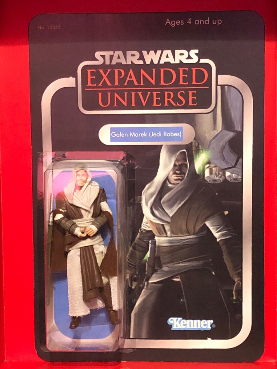 Star Wars Force Unleashed Galen Marek (Jedi) Custom Vintage Collection Figure | UK-603154