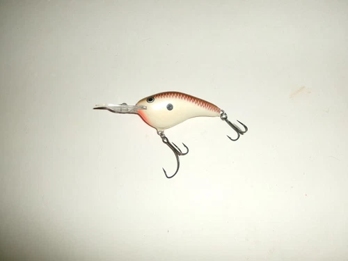 Rapala DT Flat Dives To 7 Brown Bone Lure Coffin Lip - Used