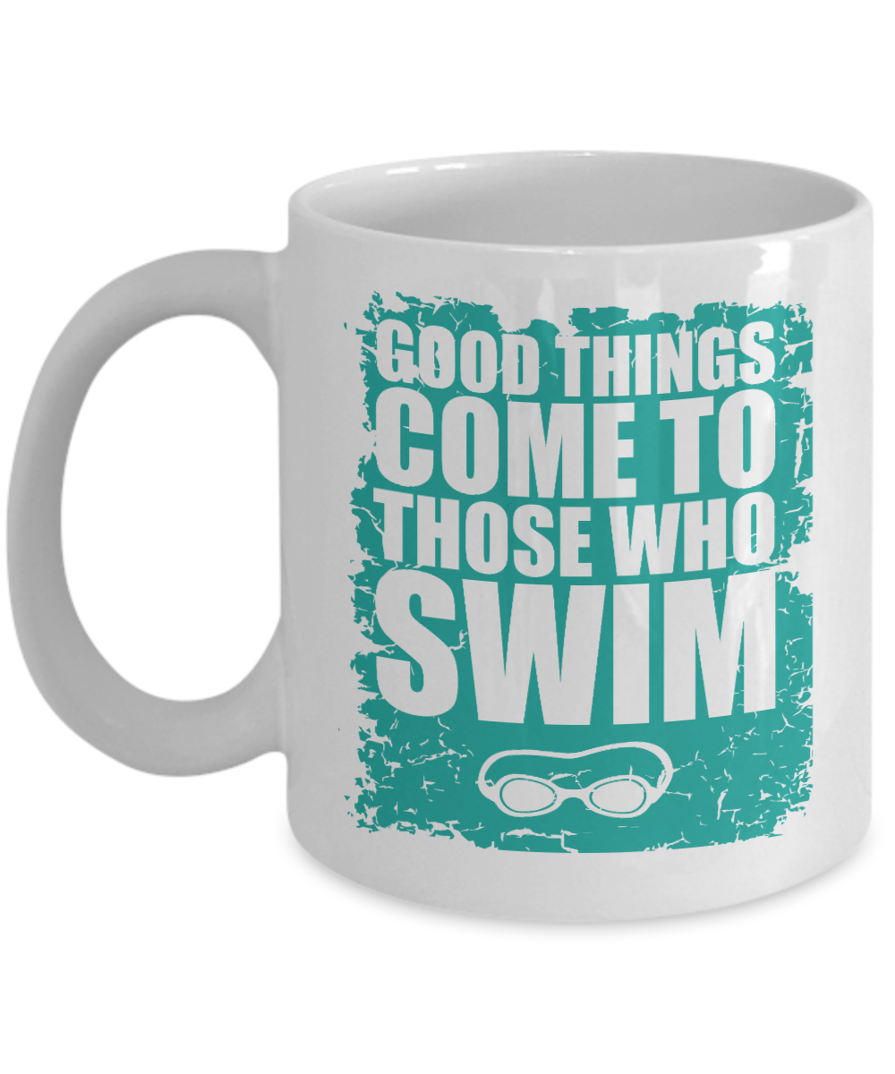 Swimmer Coffee & Tea Mug Cup for Swim Enthusiasts