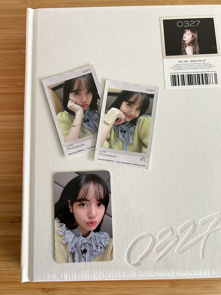 BLACKPINK LISA photobook 0327 新品未開封 BLACKPINK LISA photobook 0327 新品未開封 BLACKPINK LISA