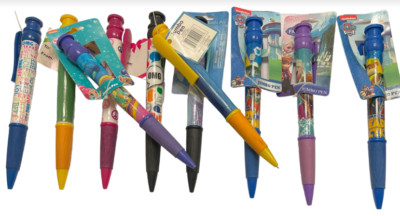 Jumbo Ballpoint Pen, 12'' Long, Black Ink, Assorted Brands, Choose