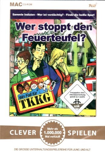 Ein Fall für TKKG: Wer stoppt den Feuerteufel. Für Mac: Clever Spielen MAC (PC)