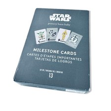 Star Wars POTTERY BARN BABY Milestone Cards 13 First Year Monthly Cards