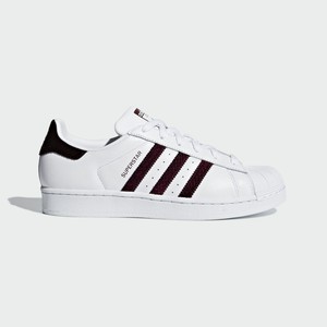 adidas superstar white red night