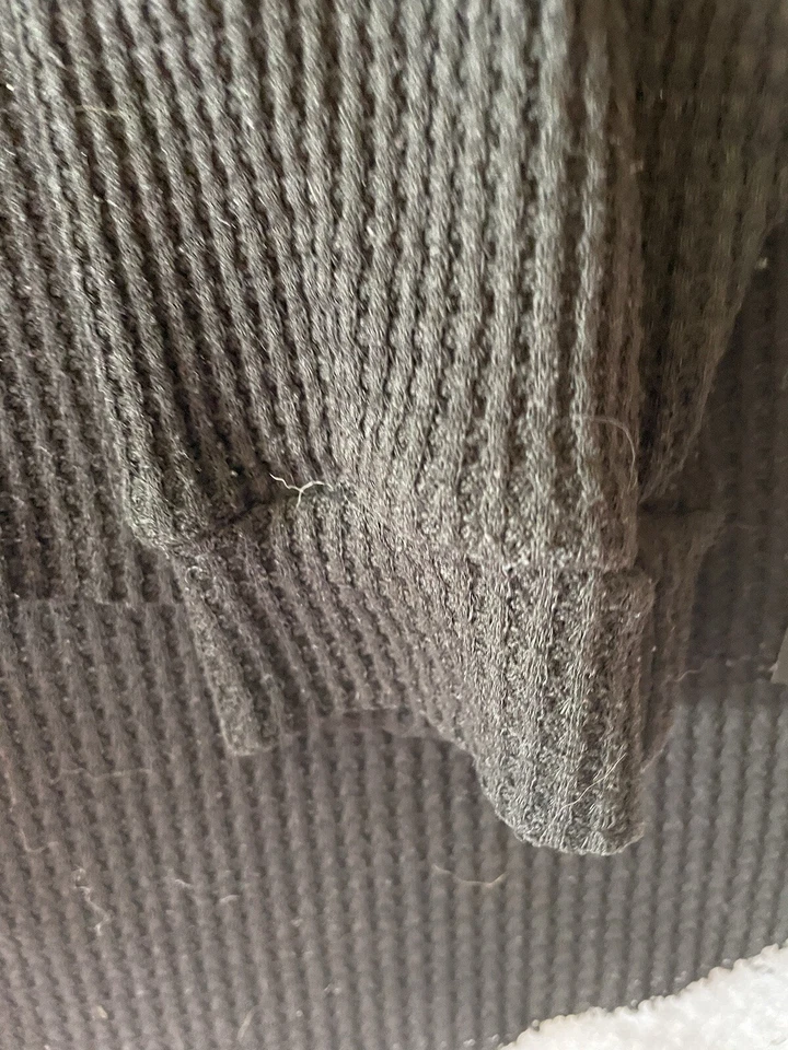 Savvi Fit Thermal top Women 2X Long Sleeve Thermal Crop Top Waffle Knit PHIPHANY - Image 3 of 4