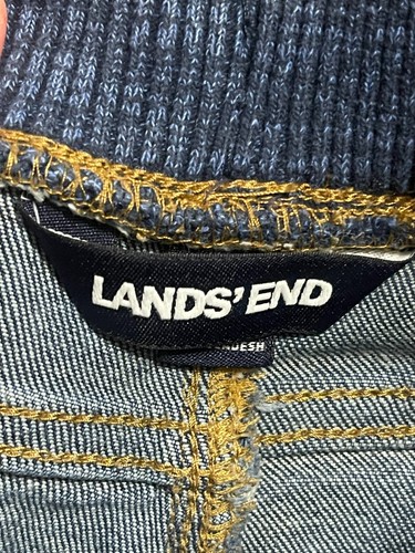 Lands' End Jeans, Boy's Size Medium, Blue, Denim, Straight Leg, Pockets - Picture 7 of 11