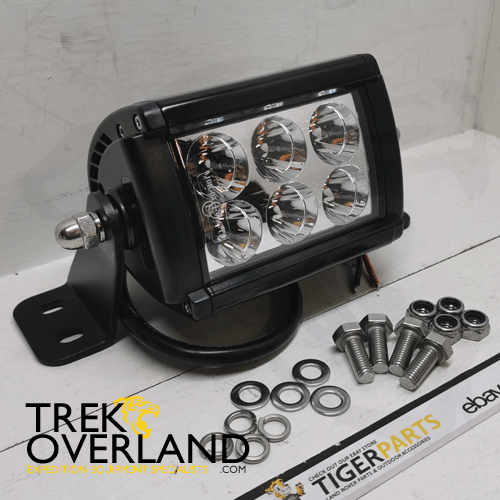 120mm 18W Dual Voltage 12V / 24V 1500 Lumens Spot Beam LED Light Bar - DA6295 - Picture 3 of 3