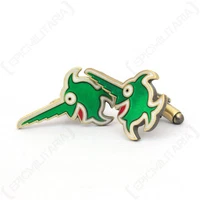 9th U-Boat Flotilla Laughing Sawfish Cufflinks - WW2 German Kriegsmarine New