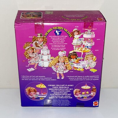 CHERRY MERRY MUFFIN Cherry Pie Pastry Cafe Playset | Mattel 1989