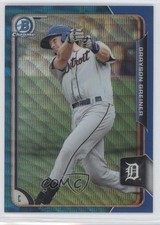 2015 Bowman Chrome Prospects Blue Wave Refractor Grayson Greiner #BCP245 0b3