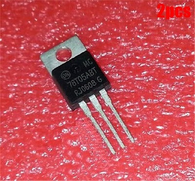 2Pcs MC78T15ABT 78T05ABT Precision Positive 15V 3A Regulator mm
