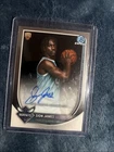 2025-26 Bowman Chrome Sion James RC Rookie Auto Autograph - Hornets Duke
