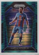 2020-21 Panini Prizm Premier League Breakaway Teal 40/49 James McArthur #68 rf2